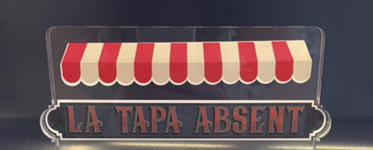 Entrega del trofeo Plat i Got a la "Tapa aAbsent" en la ciudad de Tortosa